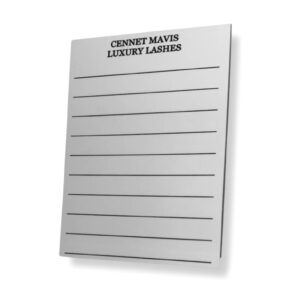 Luxury Wimpernplatte (ohne Deckel)